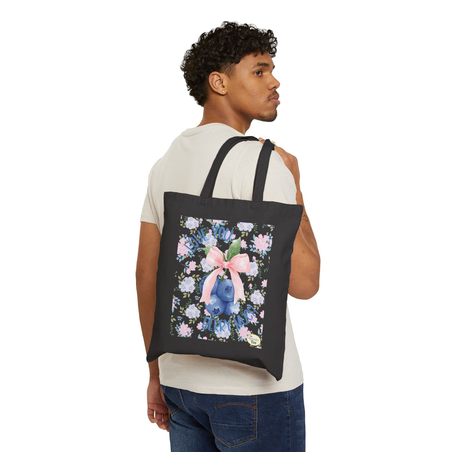 Love You Berry Much – Canvas Tote
