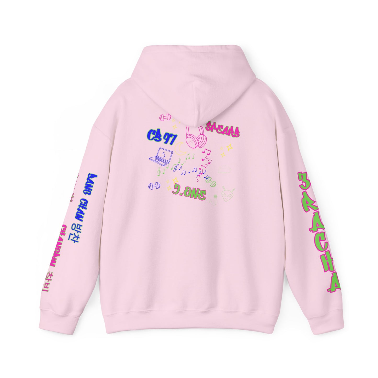 3RACHA Boombox Hoodie – Old School Fire Edition