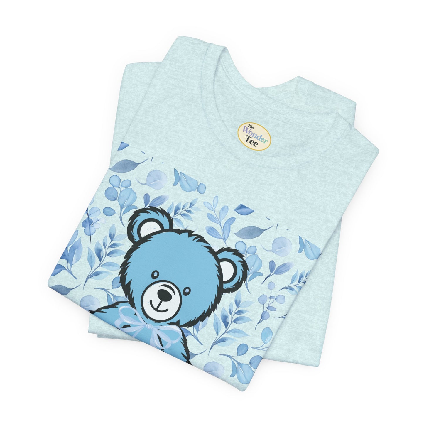 Blue Teddy Coquette Tee