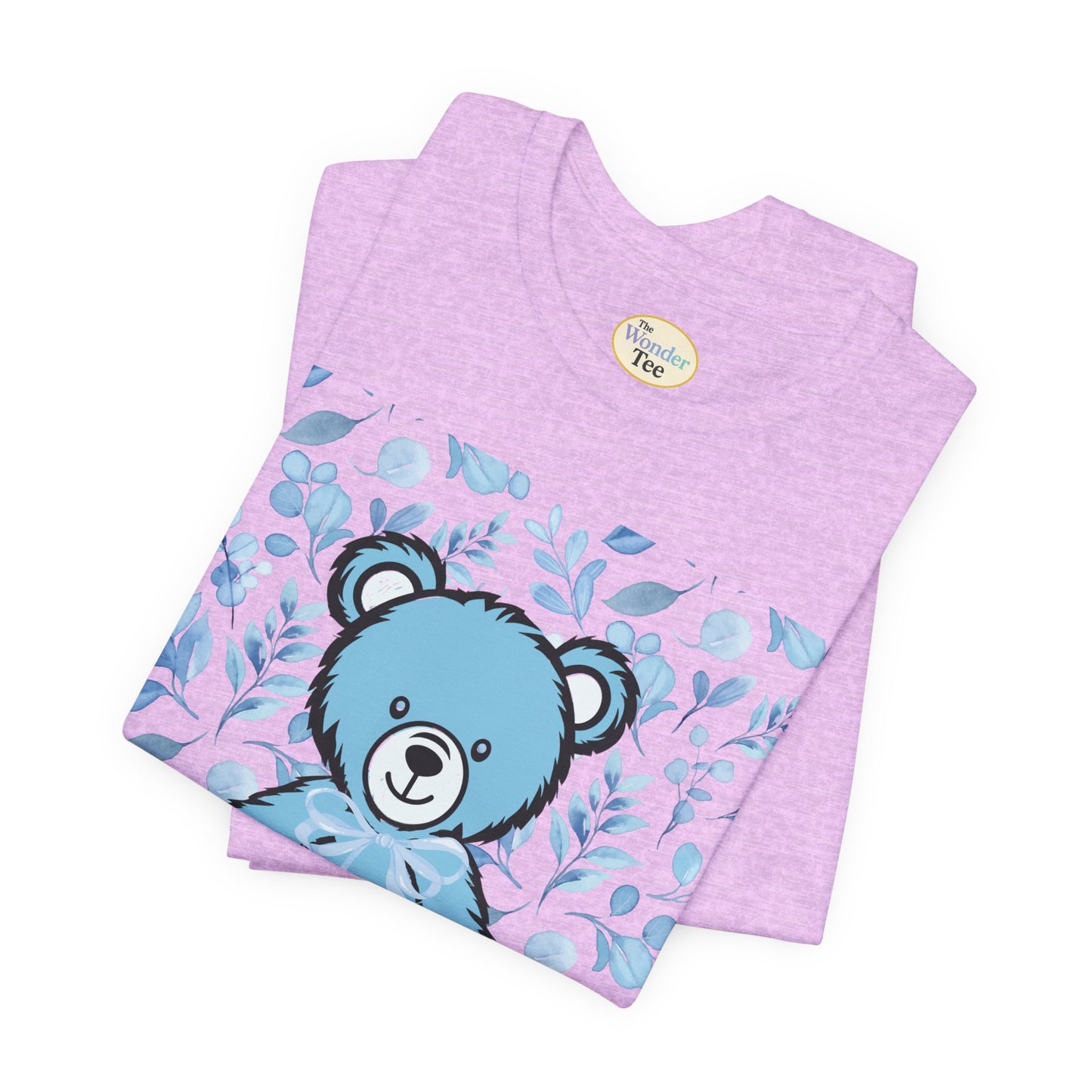 Blue Teddy Coquette Tee
