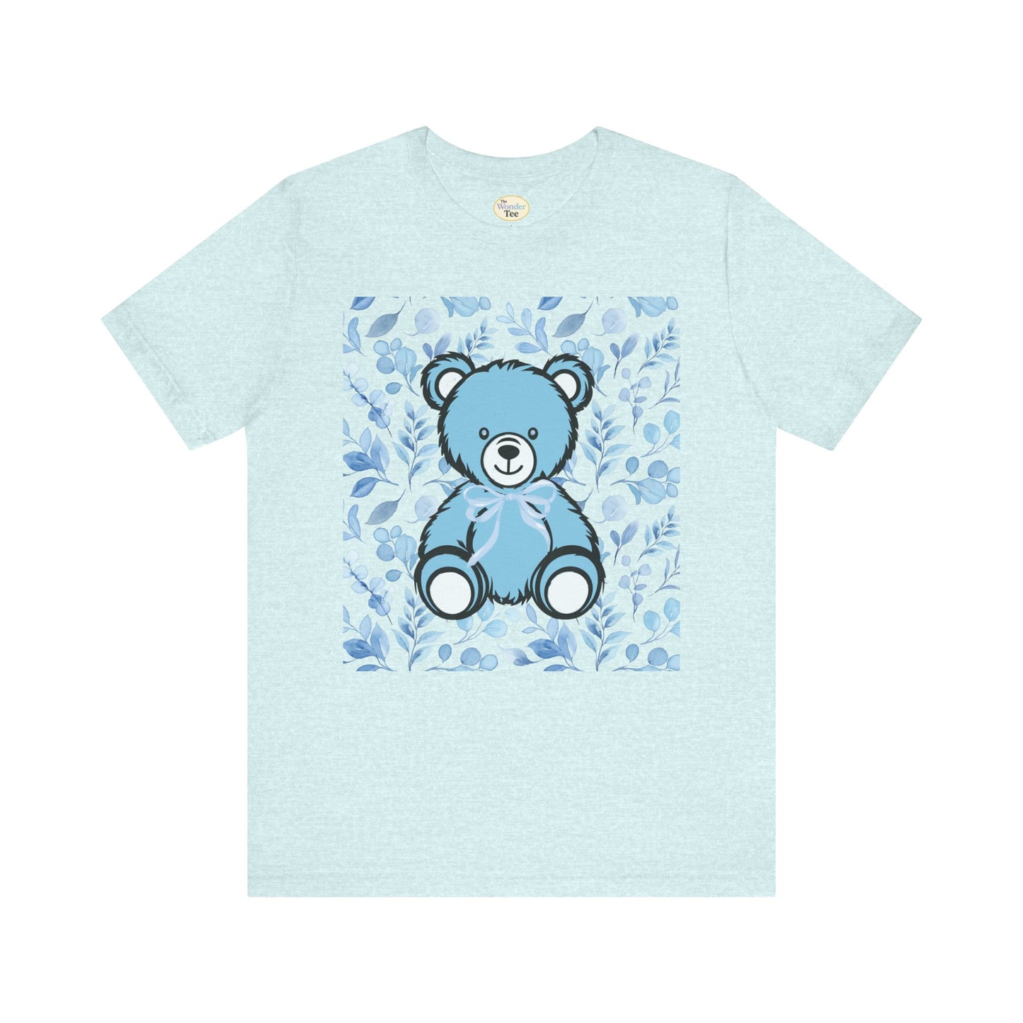 Blue Teddy Coquette Tee
