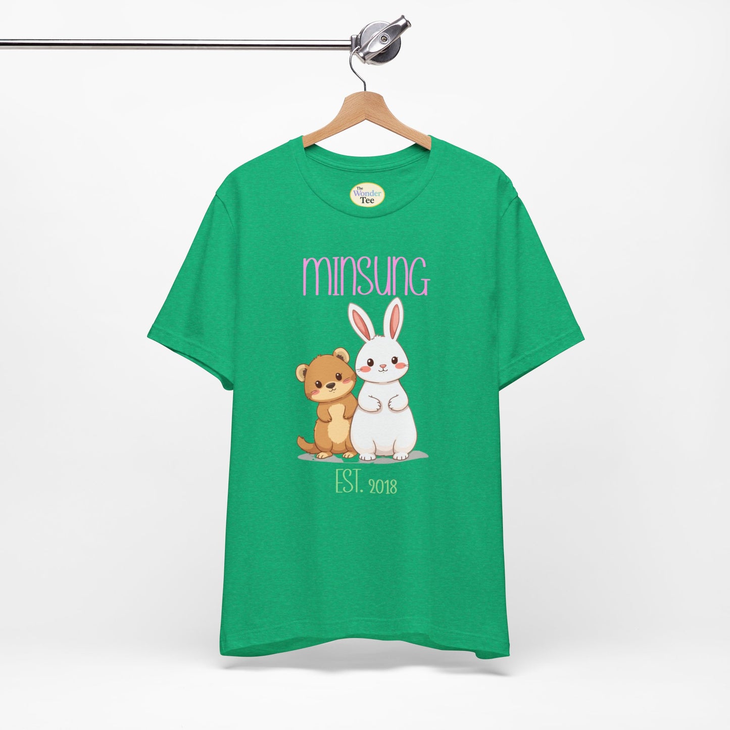 MINSUNG Animal Duo Tee – Lee Know & Han Edition