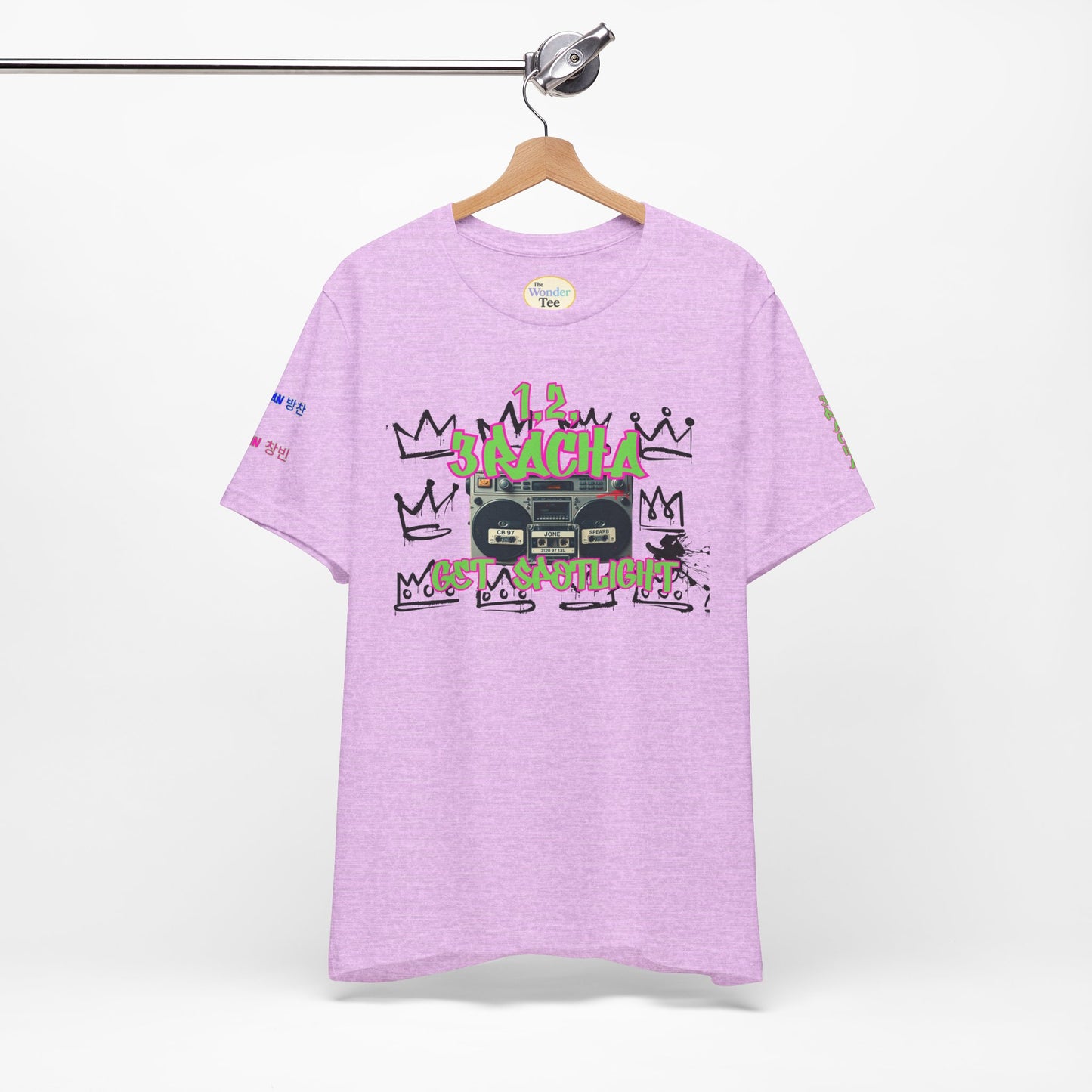 1,2,3RACHA Get Spotlight Vintage Boombox Tee