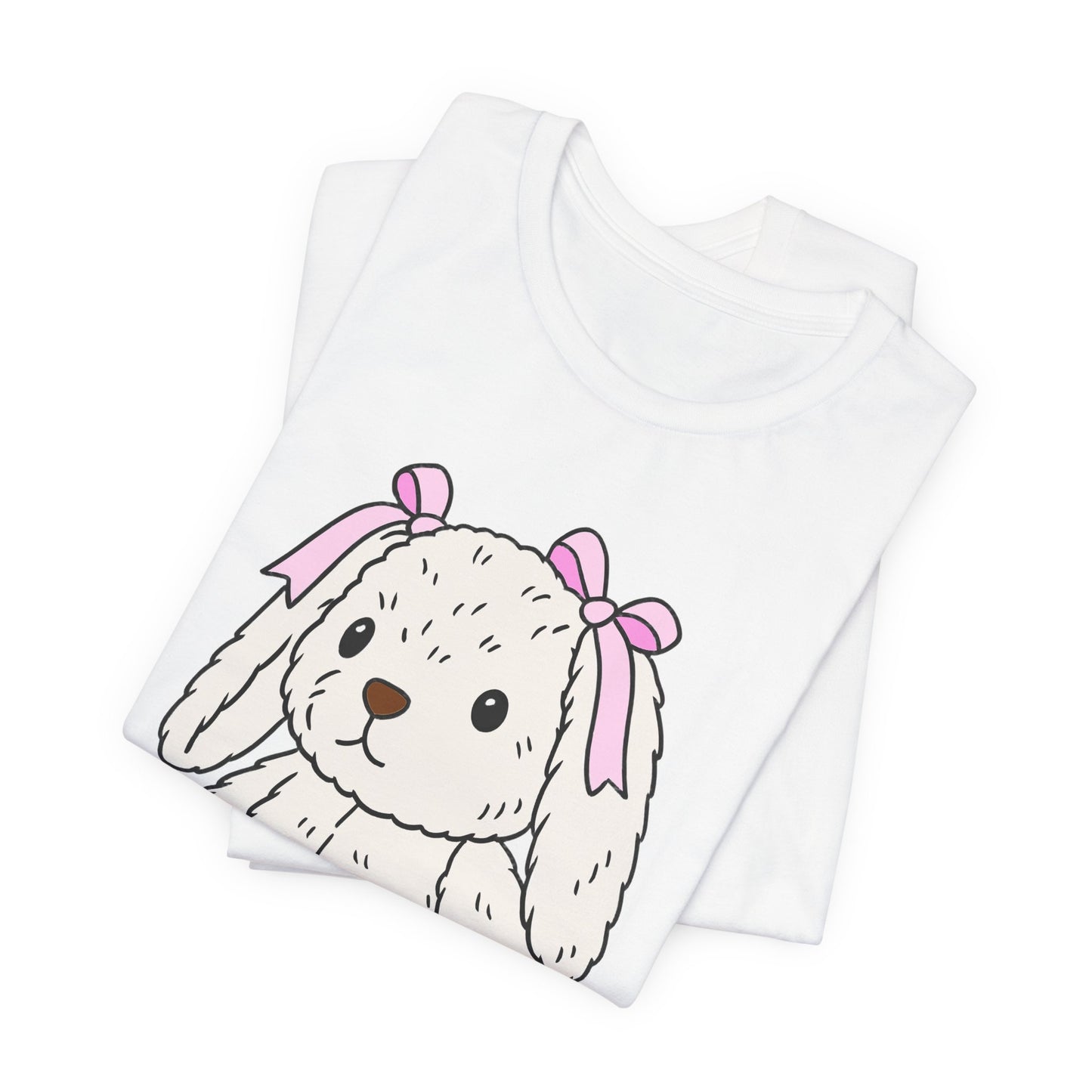 Vintage Bunny Coquette Tee β Soft Girl Edition