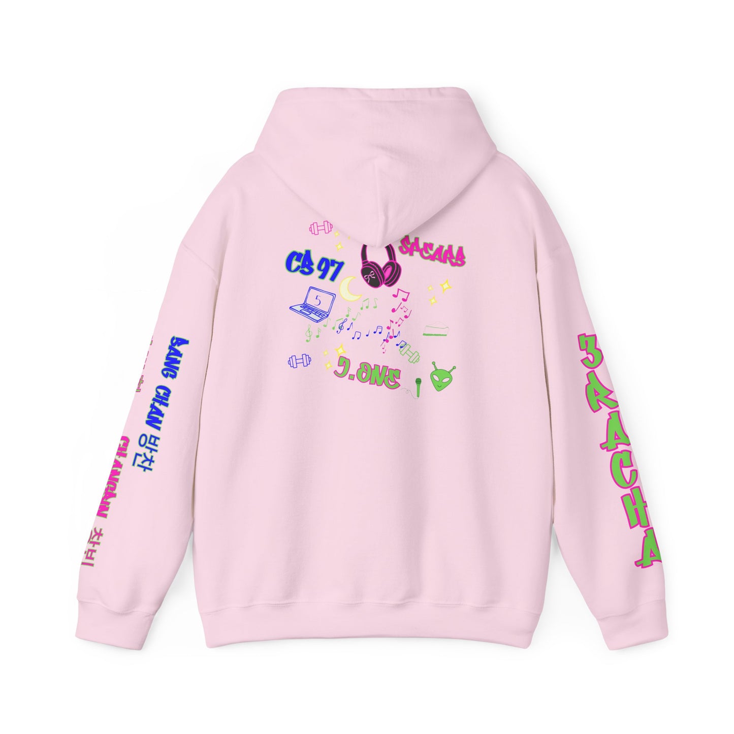 3RACHA Boombox Hoodie – Old School Fire Edition
