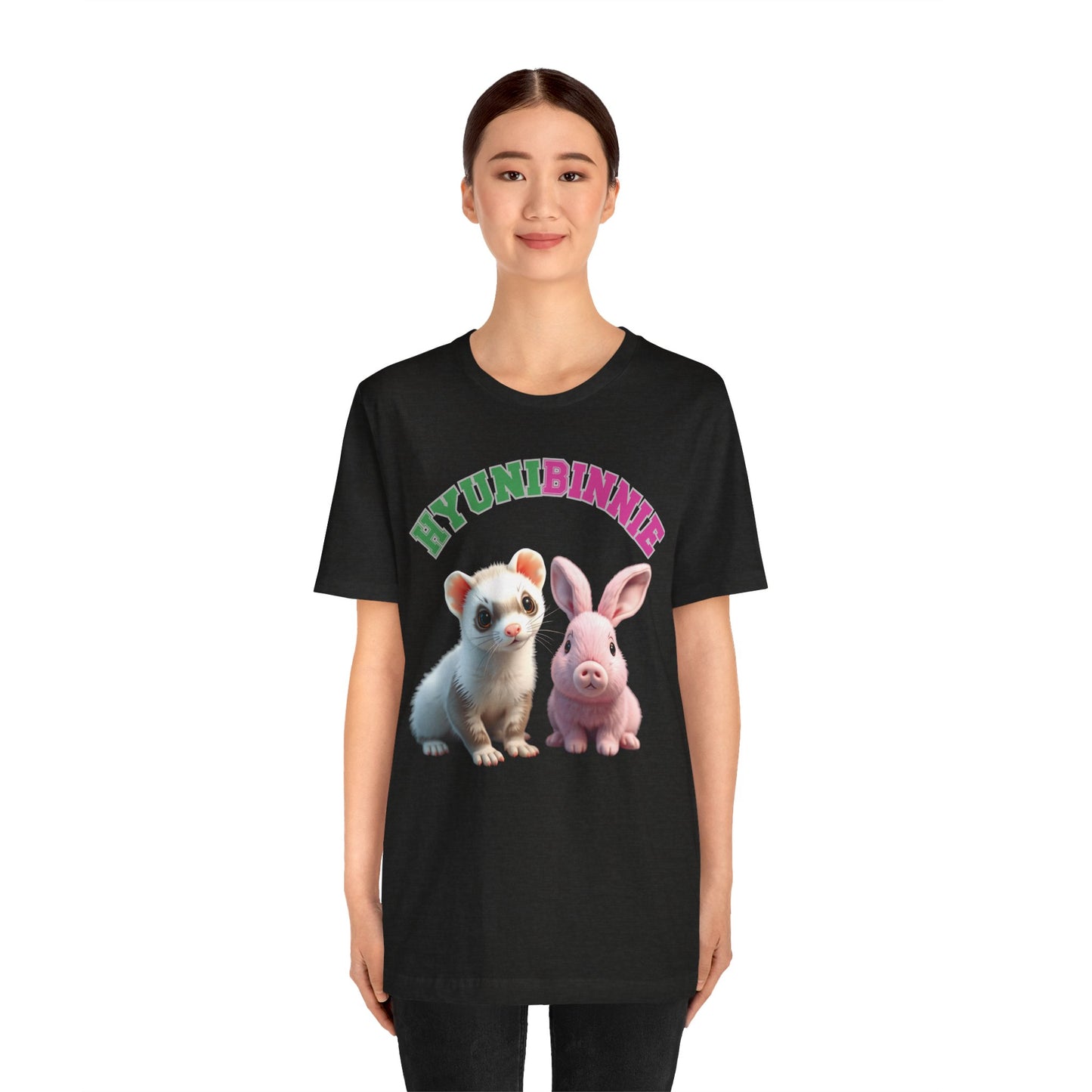 HyuniBinnie Duo Tee – AI Animal Edition