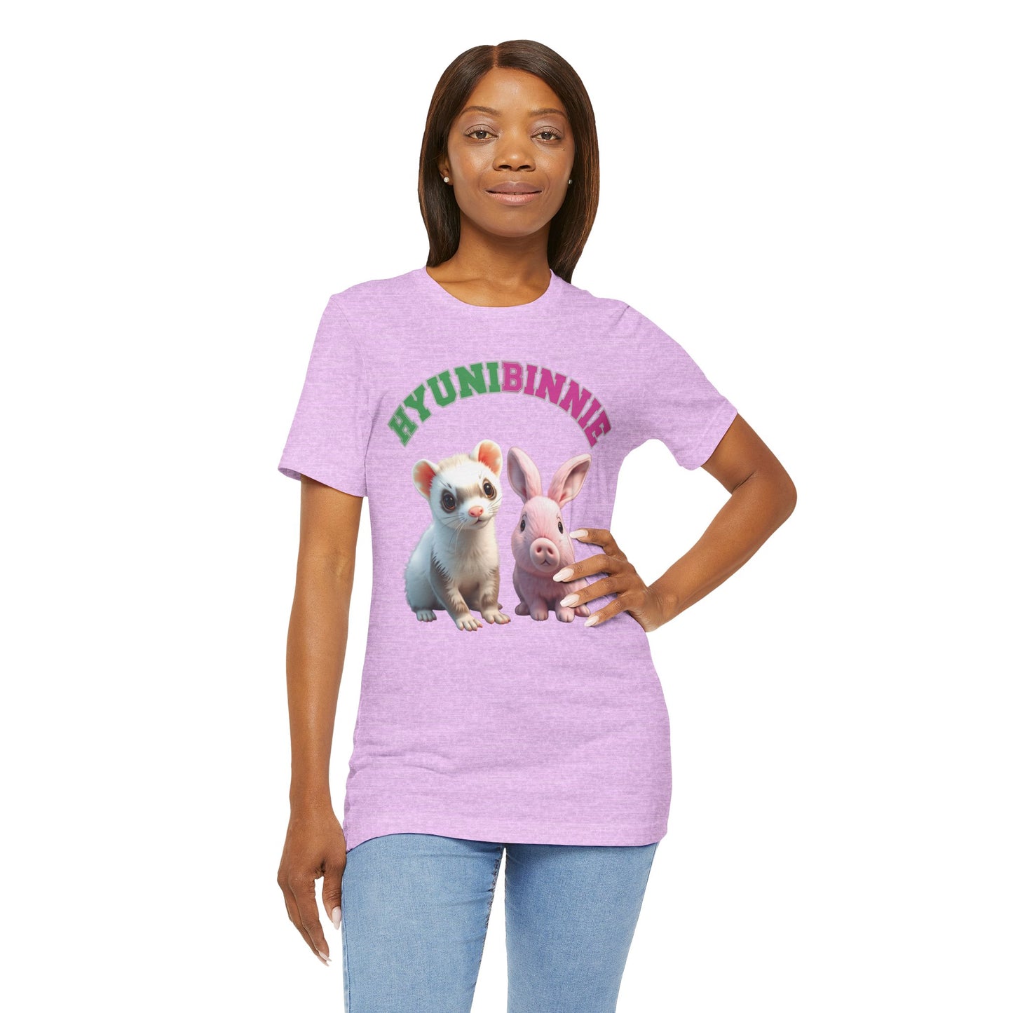 HyuniBinnie Duo Tee – AI Animal Edition