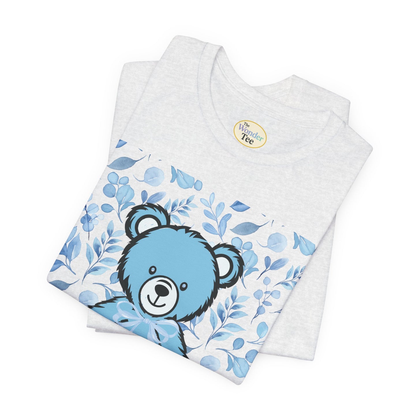 Blue Teddy Coquette Tee