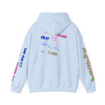 3RACHA Boombox Hoodie – Old School Fire Edition