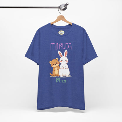 MINSUNG Animal Duo Tee – Lee Know & Han Edition