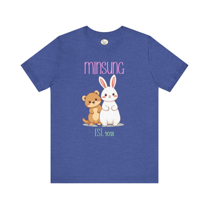 MINSUNG Animal Duo Tee – Lee Know & Han Edition