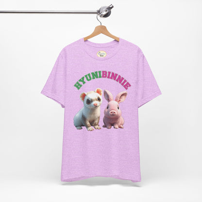 HyuniBinnie Duo Tee – AI Animal Edition