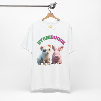 HyuniBinnie Duo Tee – AI Animal Edition