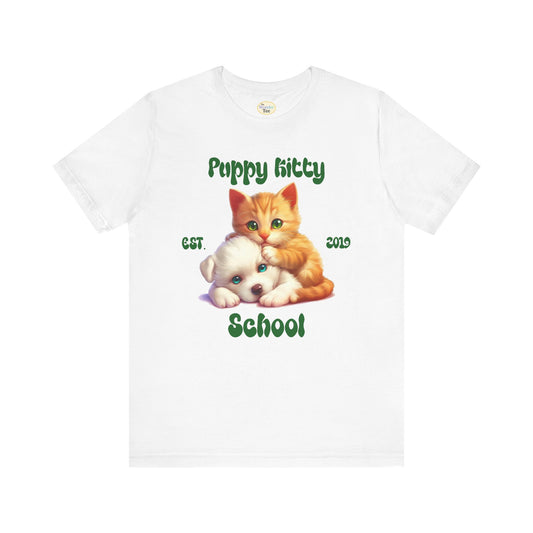 Puppy Kitty School Tee – Seungmin & Felix Edition