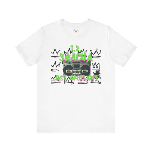 1,2,3RACHA Get Spotlight Vintage Boombox Tee